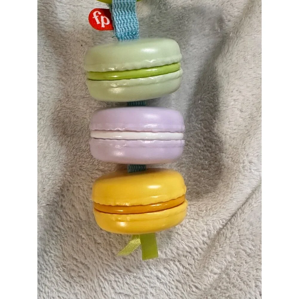 Fisher-Price Lot of Baby Toys Lion Bath Squirter‎ Macaron Toy Plush Ball